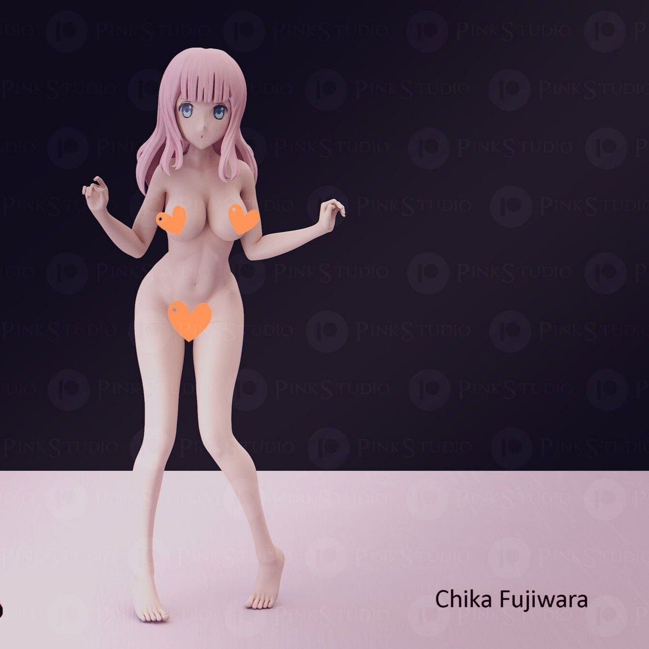 Chika Fujiwara NSFW Figurine 3D Printed Fanart DIY Garage Kit Anime  figurine – ThreeDTreasury Resin Miniatures