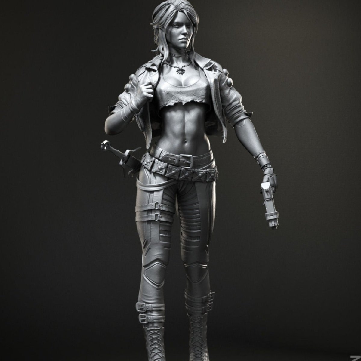 Quiet - Metal Gear Solid 5 Phantom Pain 3D model 3D printable