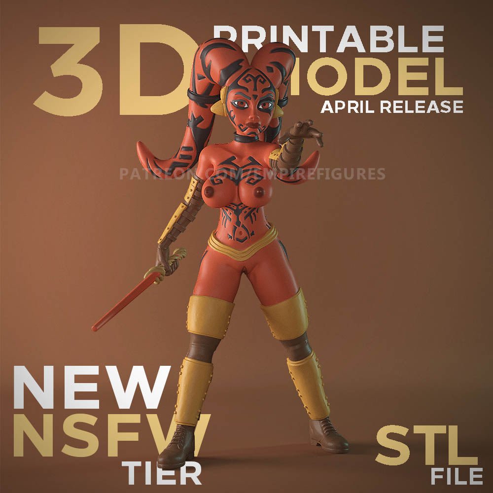 Darth Talon 3D Printed NSFW Figurine Collectable Fun Art Unpainted by  EmpireFigures