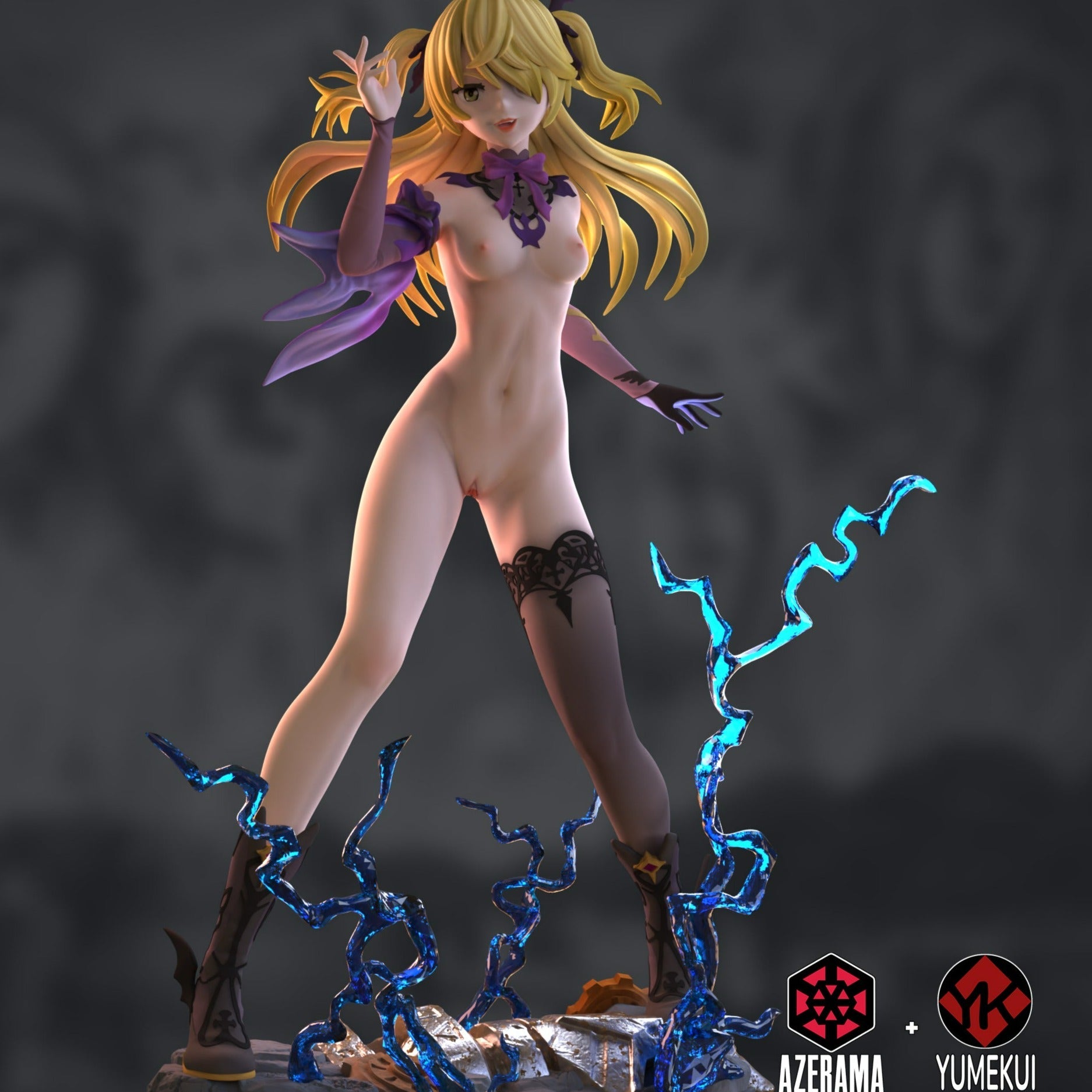 Fisch NSFW Figure 3D Printed Fanart DIY Garage Kit Anime figurine –  ThreeDTreasury Resin Miniatures