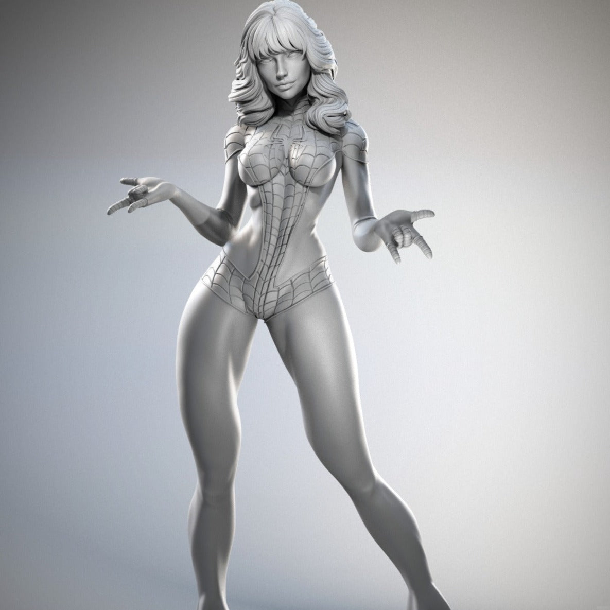 3d Printinted Figure : SFW / NSFW Mary Jane Resin Unpainted Model –  ThreeDTreasury Resin Miniatures