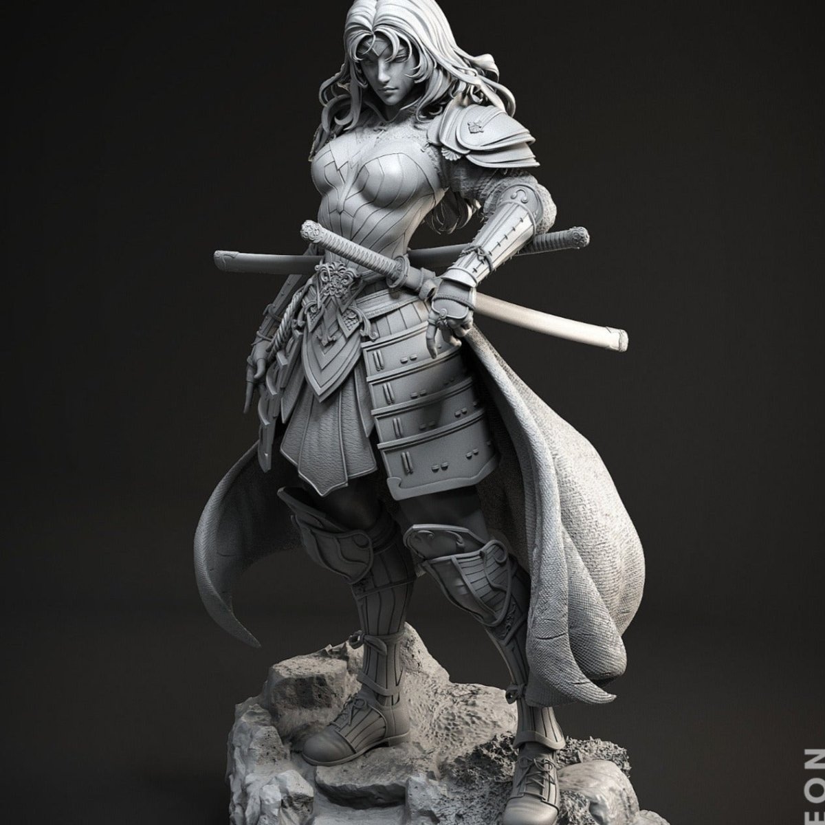 Samurai Mulher Maravilha 3d Impresso Figura SFW / Modelo Sem Pintura de  Resina NSFW – ThreeDTreasury Resin Miniatures
