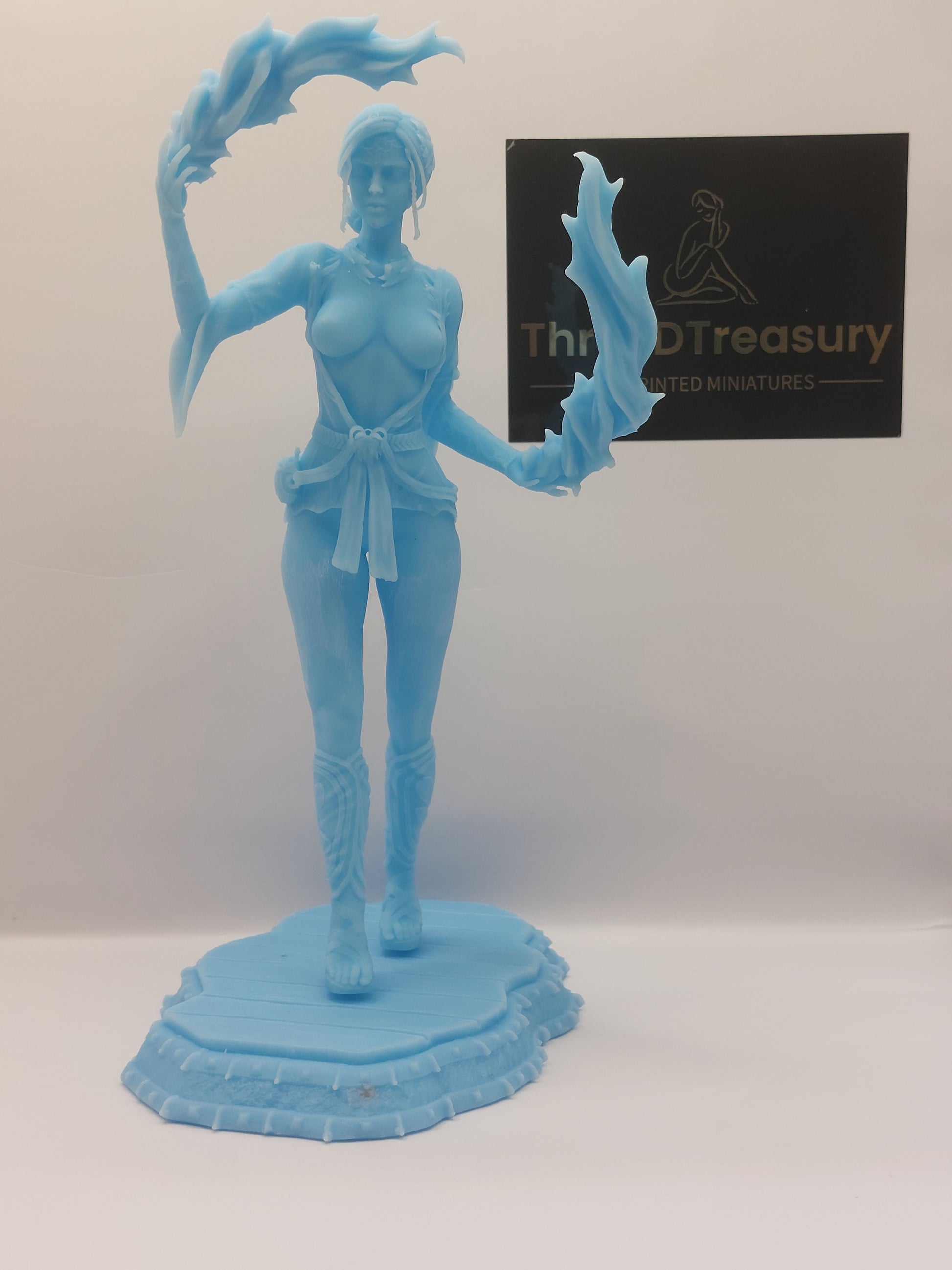 Triss Merigold ADULT Resin Miniature FunArt Statues & Figurines & Collectible Unpainted by ca_3d_art