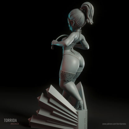 Auntie 3d Printed miniature FanArt by Torrida Minis Scaled Collectables Statues & Figurines