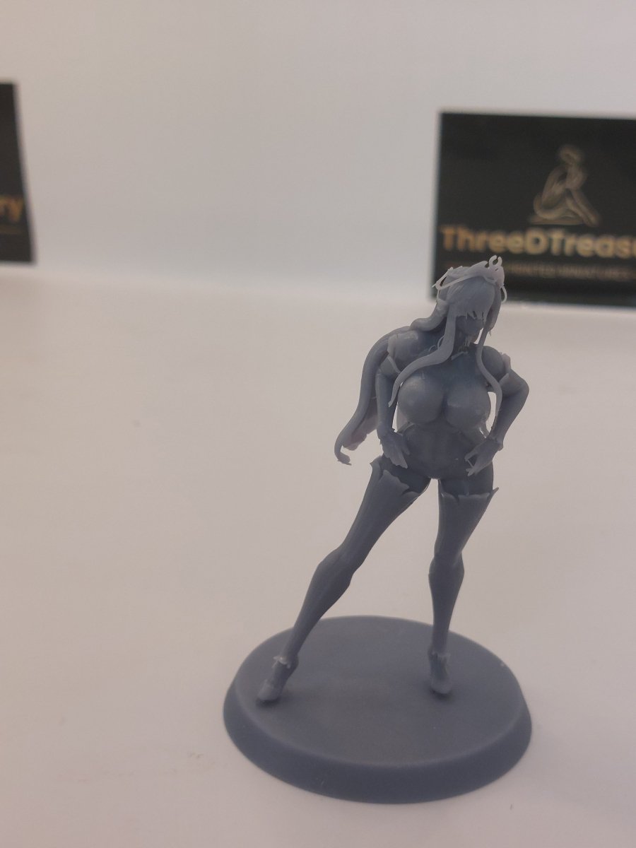 Anime Figure OLGA Resin 3D Printed SFW / NSFW Garage Kit , Unpainted , Adult Figurine ,