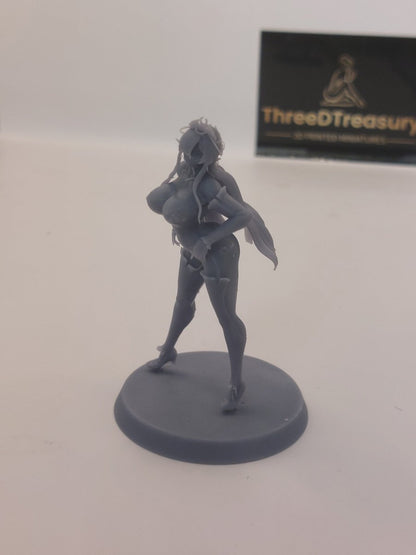 Anime Figure OLGA Resin 3D Printed SFW / NSFW Garage Kit , Unpainted , Adult Figurine ,