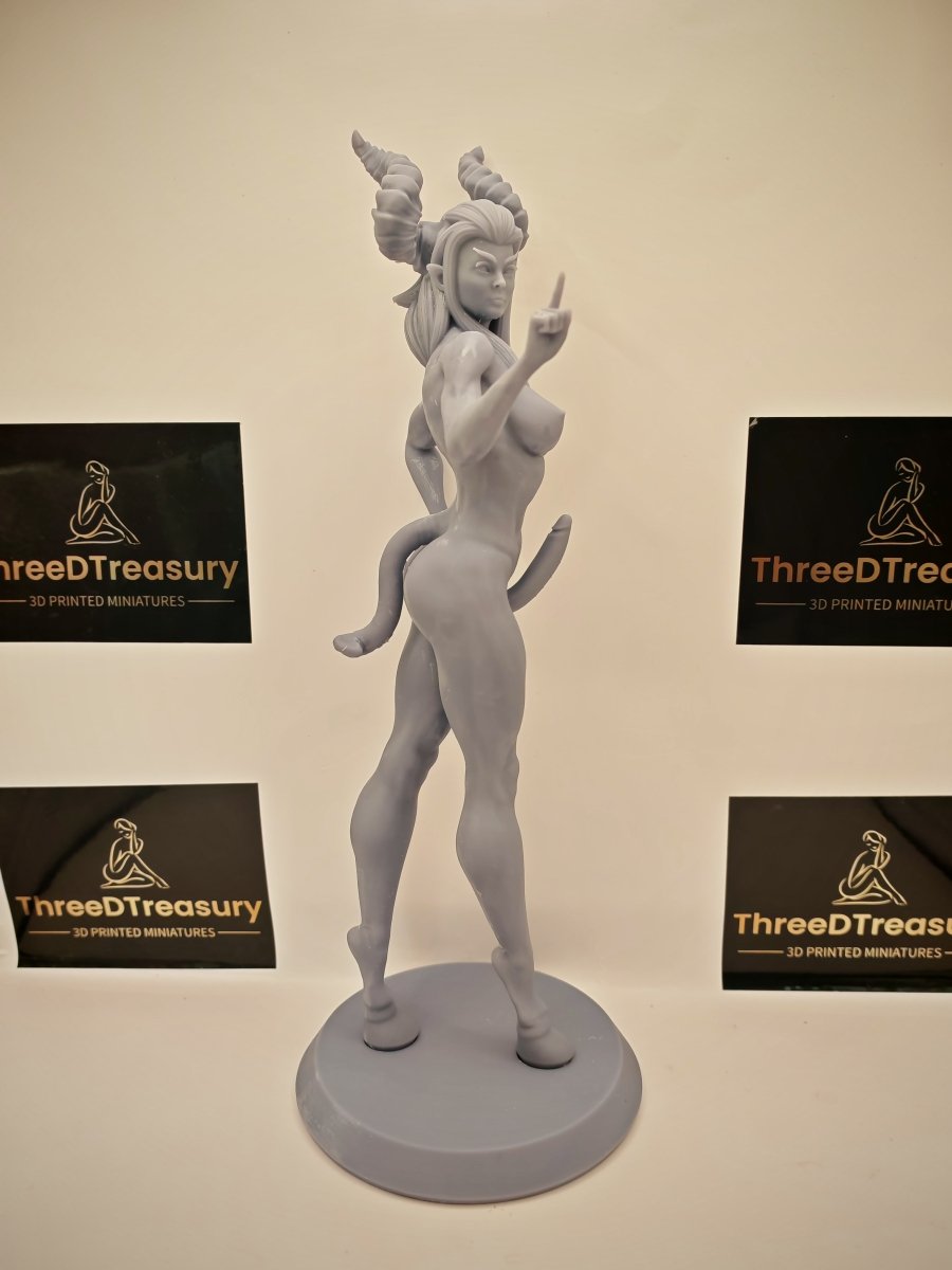 NSFW Resin Miniature Draenei FUTA NSFW 3D Printed Figurine Fanart Unpainted Miniature