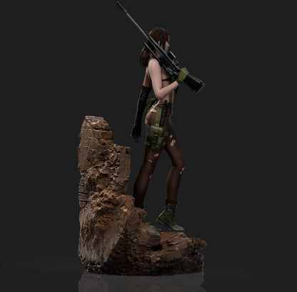 Quiet High-Detail Resin Statues Collectible