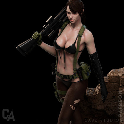 Quiet High-Detail Resin Statues Collectible