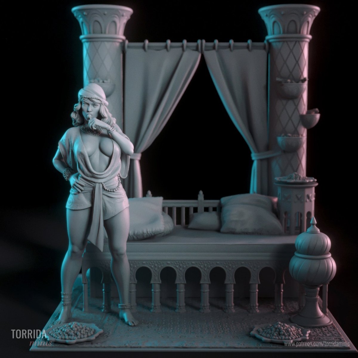 Sanem 3D Resin printed miniature