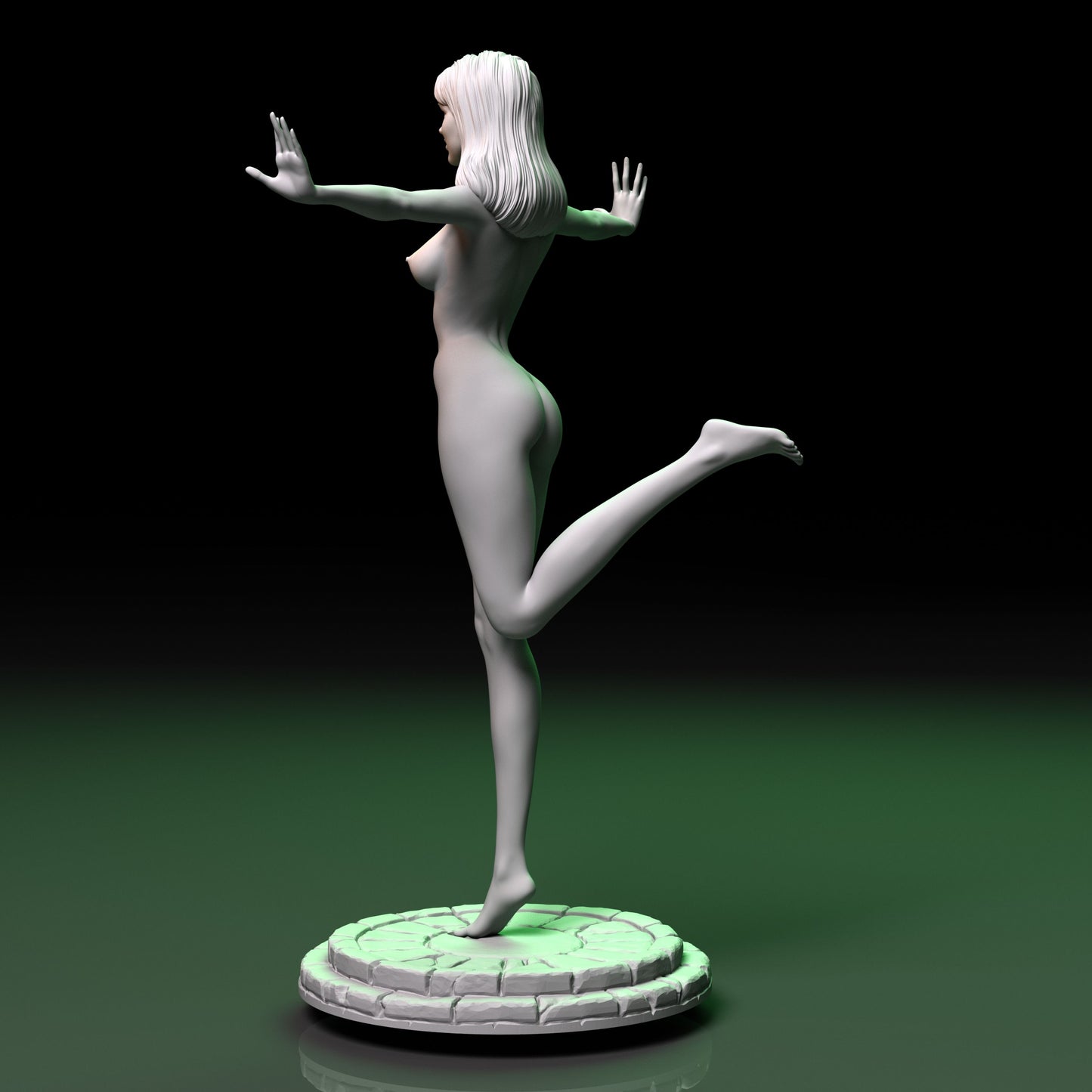 Univers Princess | 3D Printed | Funart | Unpainted | NSFW | Figurine