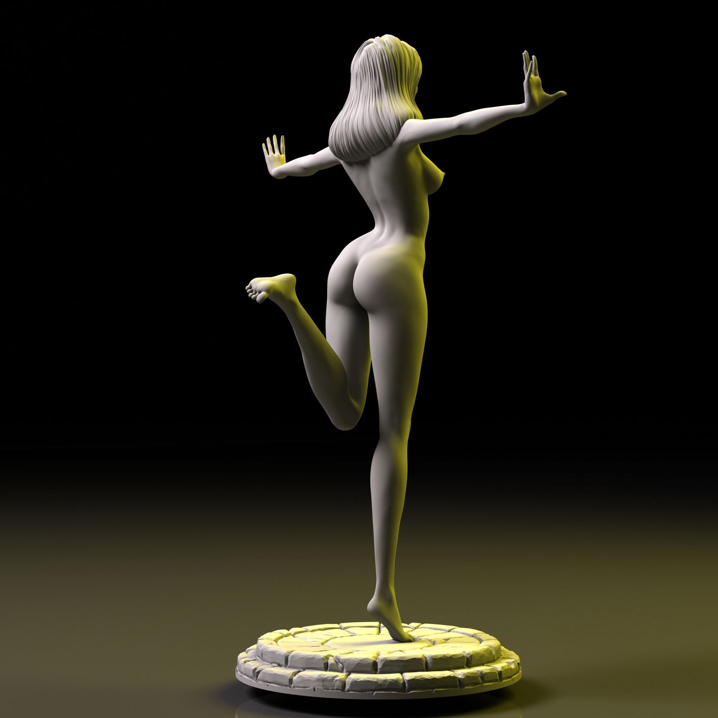 Univers Princess | 3D Printed | Funart | Unpainted | NSFW | Figurine
