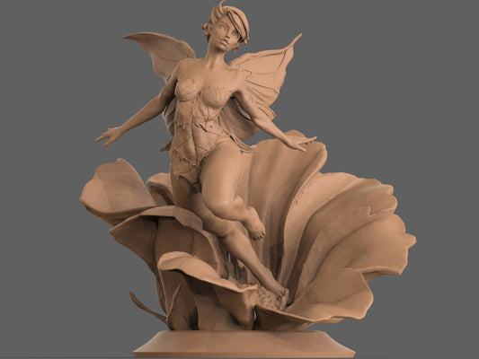 Estatueta impressa em 3D Tinker Bell Fanart por ca_3d_art