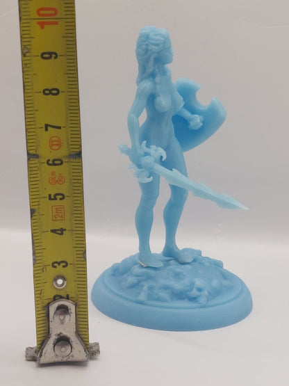 Alessandra NSFW 3d Printed miniature FanArt by Gaia Miniatures Scaled Collectables Statues & Figurines