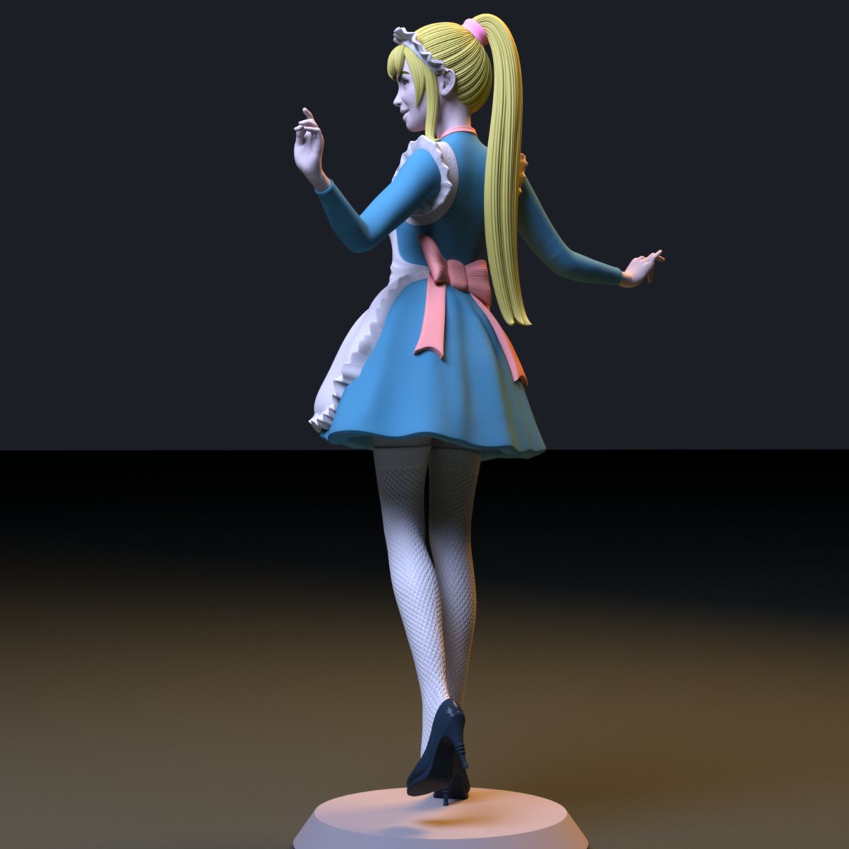 Alice Madness Returns Figure 3D Print Model 3D Printing Model