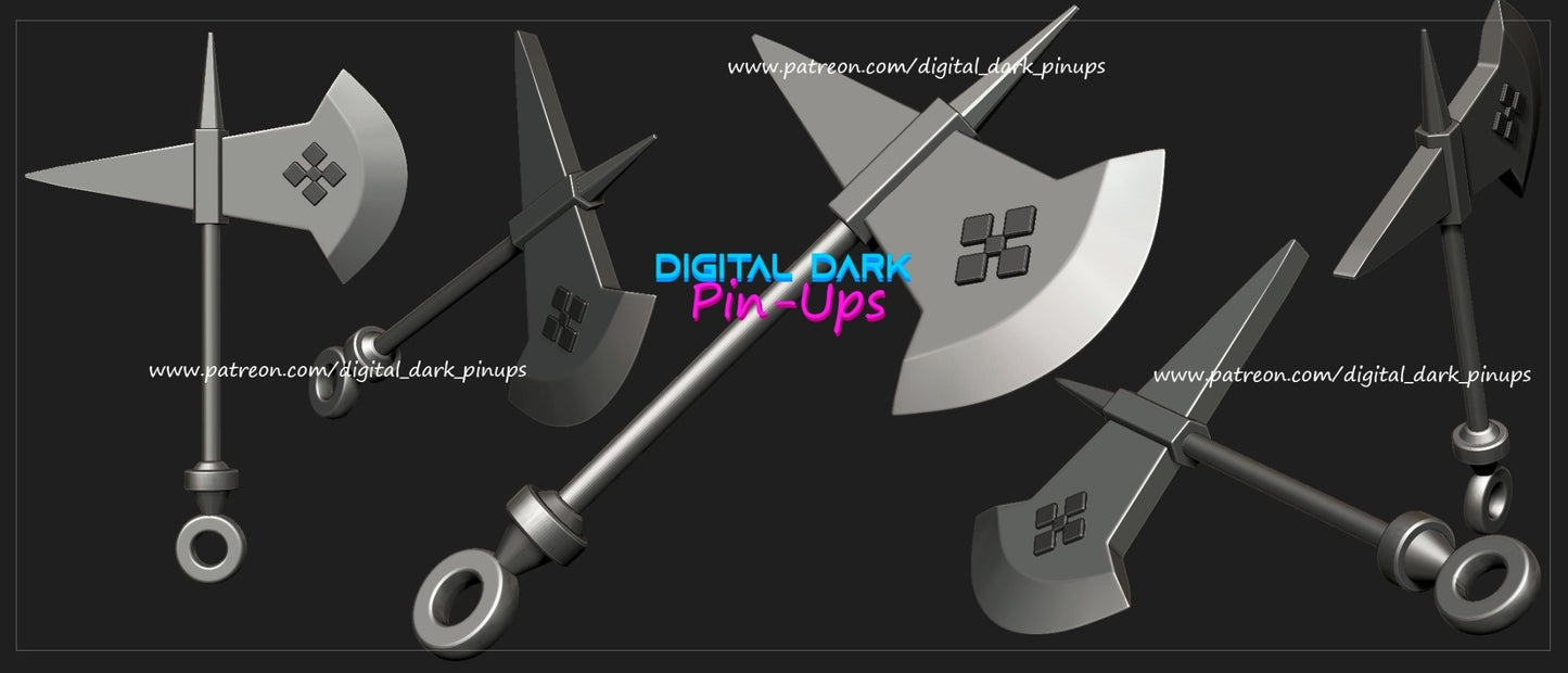 Amazon | 3D Printed | FunArt | Unpainted | NSFW Version | Figurine | Figure | Miniature by Digital Dark Pin-Ups