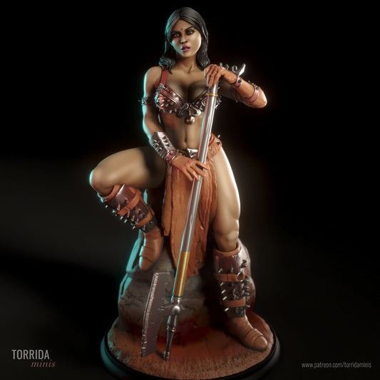 Amyra 3d Printed miniature FanArt by Torrida Minis Scaled Collectables Statues & Figurines