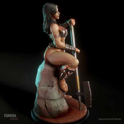 Amyra 3d Printed miniature FanArt by Torrida Minis Scaled Collectables Statues & Figurines