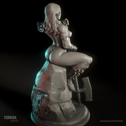 Amyral NSFW 3d Printed miniature FanArt by Torrida Minis Scaled Collectables Statues & Figurines