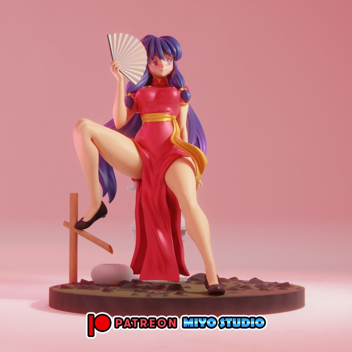 Anime Figure SHAMPOO Resin 3D Printed Fanart DIY Garage Kit , Unpainted , Sexy Miniature , Waifu , Adult Figurine ,