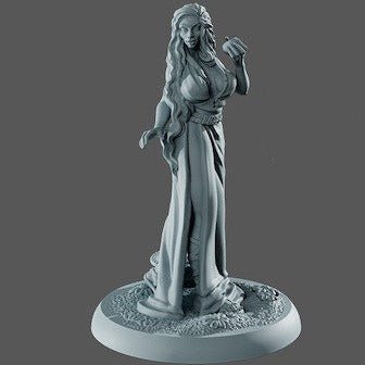 Aphrodite 3d Printed miniature FanArt by Gaia Miniatures Scaled Collectables Statues & Figurines