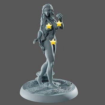 Aphrodite NSFW 3d Printed miniature FanArt by Gaia Miniatures Scaled Collectables Statues & Figurines