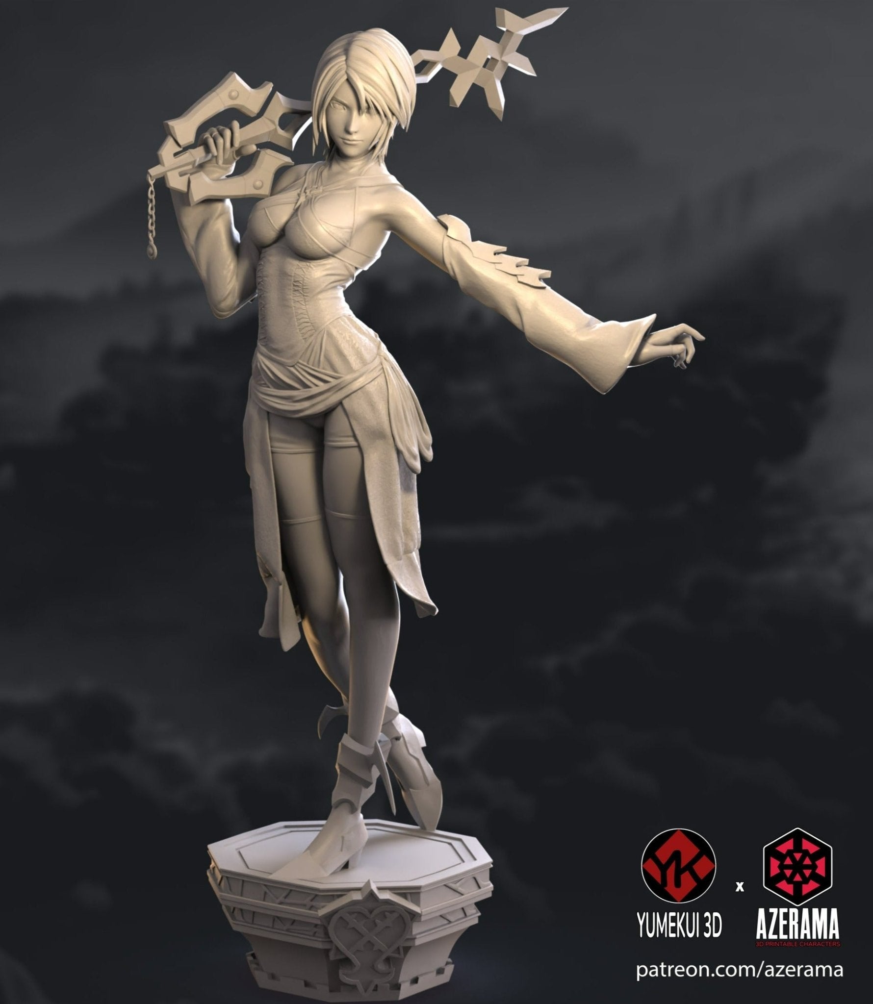 STL file Pursena Adoldia from Mushoku Tensei anime 👧・3D print design to  download・Cults