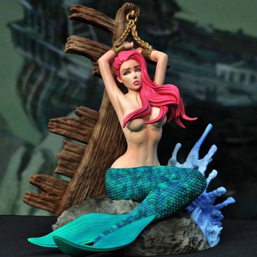 Ariel 3D Printed Miniature FunArt by EXCLUSIVE 3D PRINTS