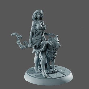 Artemis 3d Printed miniature FanArt by Gaia Miniatures Scaled Collectables Statues & Figurines