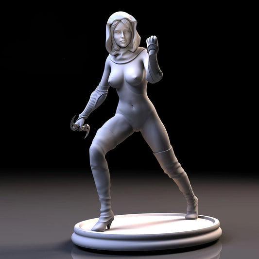 NSFW Resin Miniature Assassin Girl