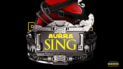 Aurra Sing BUST 3D Printed Figurine FunArt | Diorama UNPAINTED GARAGE KIT