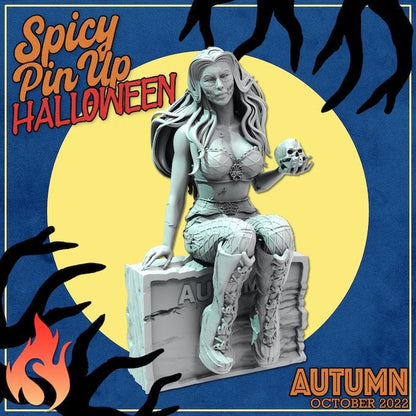 Autumn 3d Printed miniature FanArt by Spicy Arts Scaled Collectables Statues & Figurines