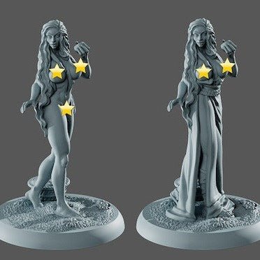 Ava NSFW 3d Printed miniature FanArt by Gaia Miniatures Scaled Collectables Statues & Figurines