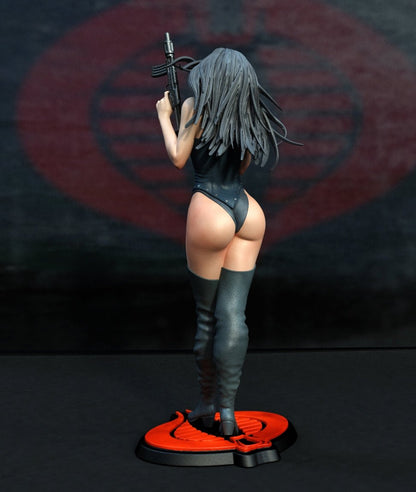 Baroness 3D Printed Miniature FunArt by EXCLUSIVE 3D PRINTS