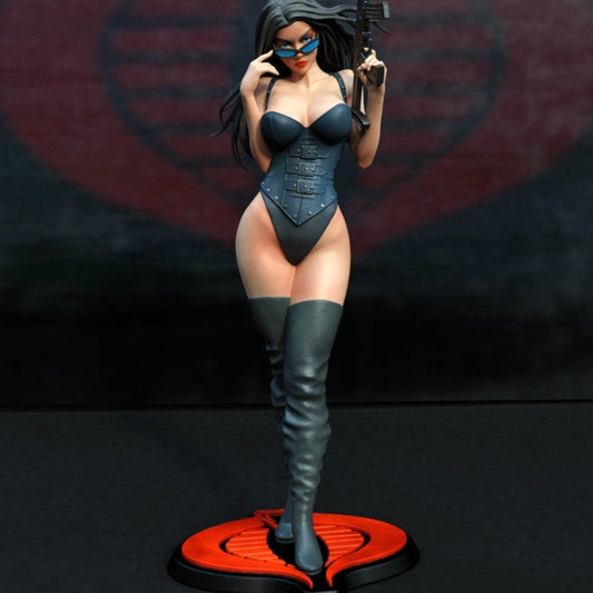 Baroness 3D Printed Miniature FunArt by EXCLUSIVE 3D PRINTS