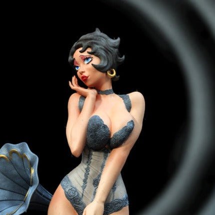 Betty Boop NSFW 3D Printed Miniature FunArt by EXCLUSIVE 3D PRINTS Scale Models Unpainted