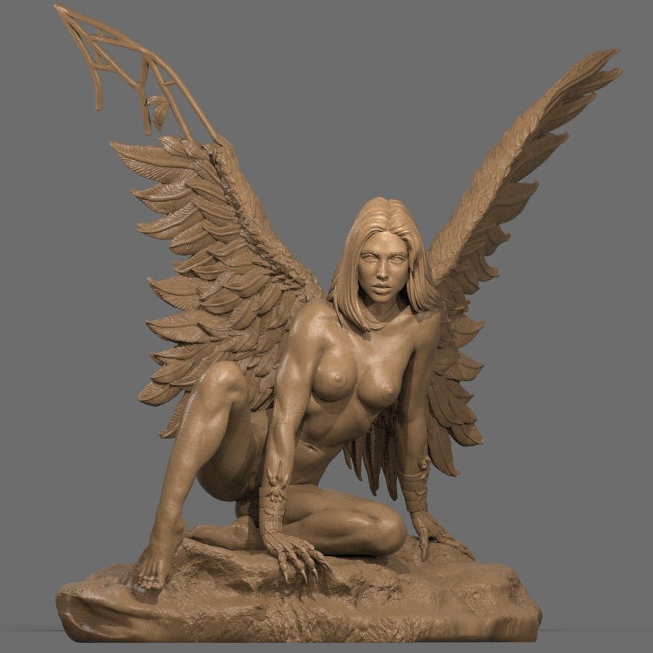 Boris Vallejo NSFW 3D Printed figurine Fanart by ca_3d_art