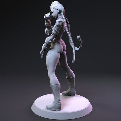 Cammy 3D Printed figurine Fanart by ca_3d_art