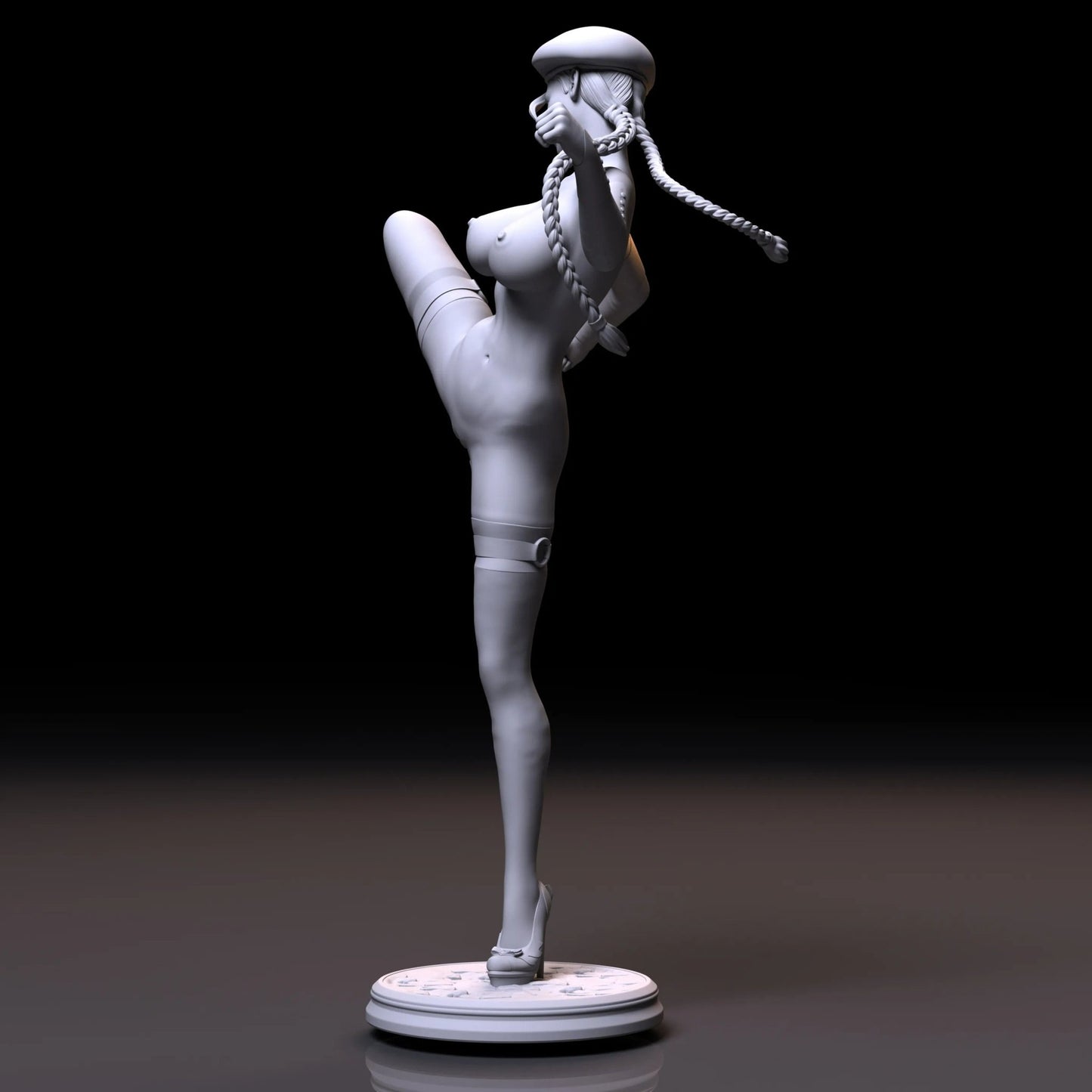 NSFW Resin Miniature Cammy from Street Fighter | Funart | NSFW | Sexy |