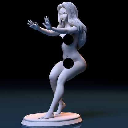 Cana Alberona Naked NSFW Resin Miniature 3D Printed Figurine Fanart Unpainted