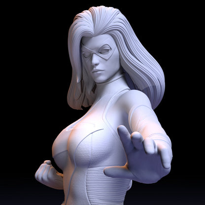 Carol Danvers 3D Printed Figurine Scaled Models