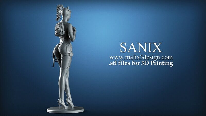 CATWOMAN 3D Printed Resin Figure Model Kit FunArt | Diorama by SANIX3D UNPAINTED GARAGE KIT