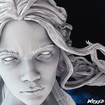 Ciri Resin 3D Printed Sculpture Video Game Statue FunArt Diorama by Wicked