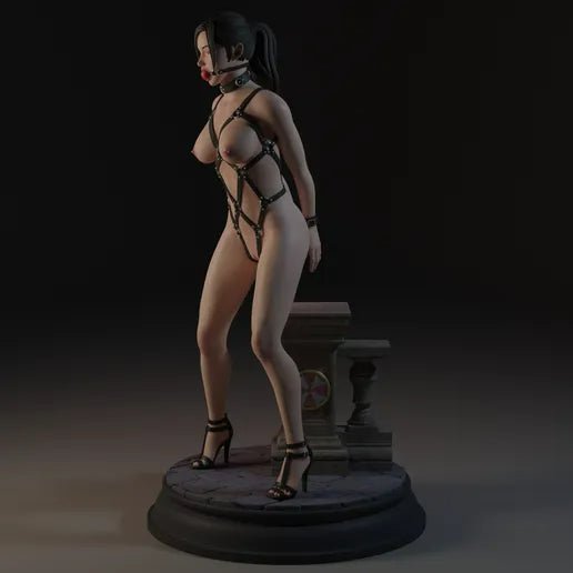 Claire Redfield Resident Evil 2 Remake NSFW 3D Printed Fanart DIY Garage Kit , Unpainted Diorama