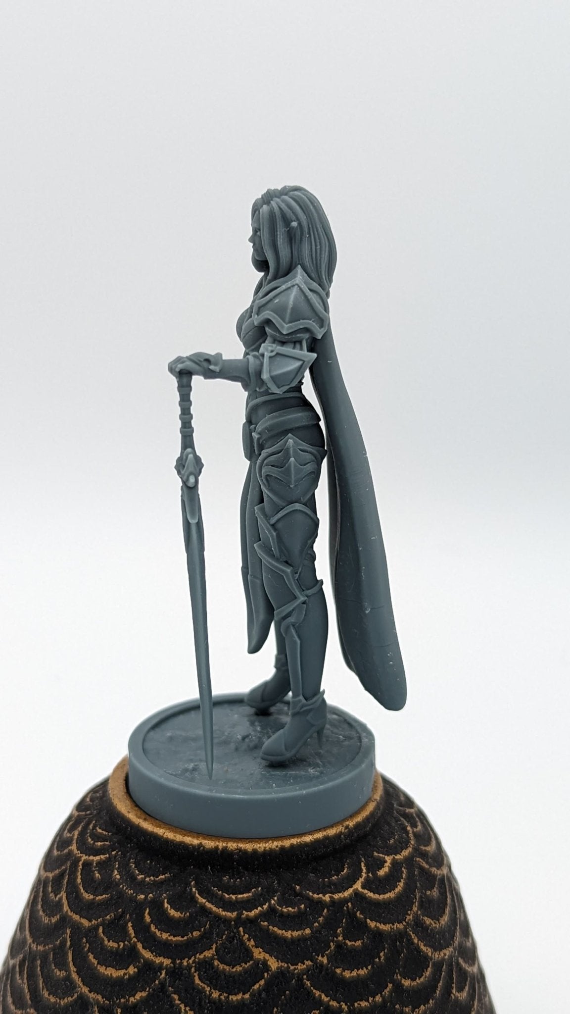 Clara 3d Printed miniature FanArt by Ravi Sampath Scaled Collectables Statues & Figurines