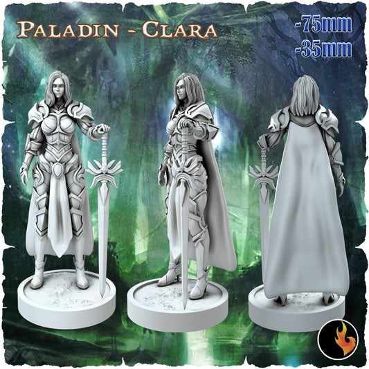 Clara 3d Printed miniature FanArt by Ravi Sampath Scaled Collectables Statues & Figurines