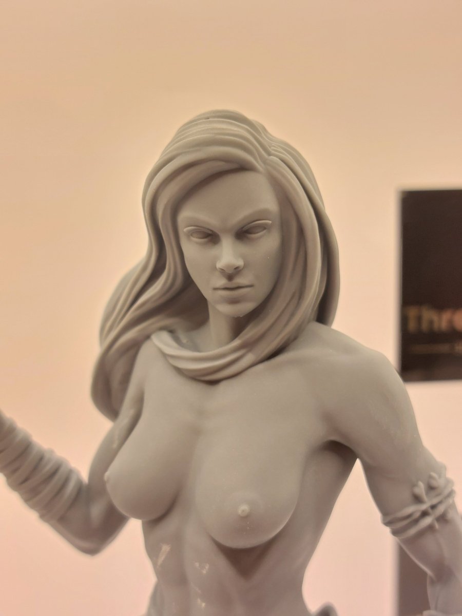 Claudia | NSFW 3D Printed | Fun Art | Unpainted | Figurine by Gsculpt Art