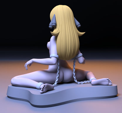 Cynthia Slave Naked NSFW 3D Printed Figure Garage Kit Unpainted Resin Miniature