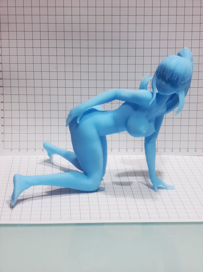 Darkness - Konosuba NSFW Firure 3D Printed Fanart DIY Garage Kit , Unpainted , NSFW Figurine , Nude Figurine , Sexy Miniature , Bondage figure , Naked Waifu , Adult Figurine , Anime Figure