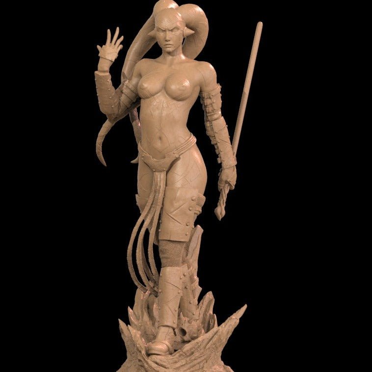 Darth Talon 3D Printed NSFW Miniature by ca_3d_art Statues Collectible